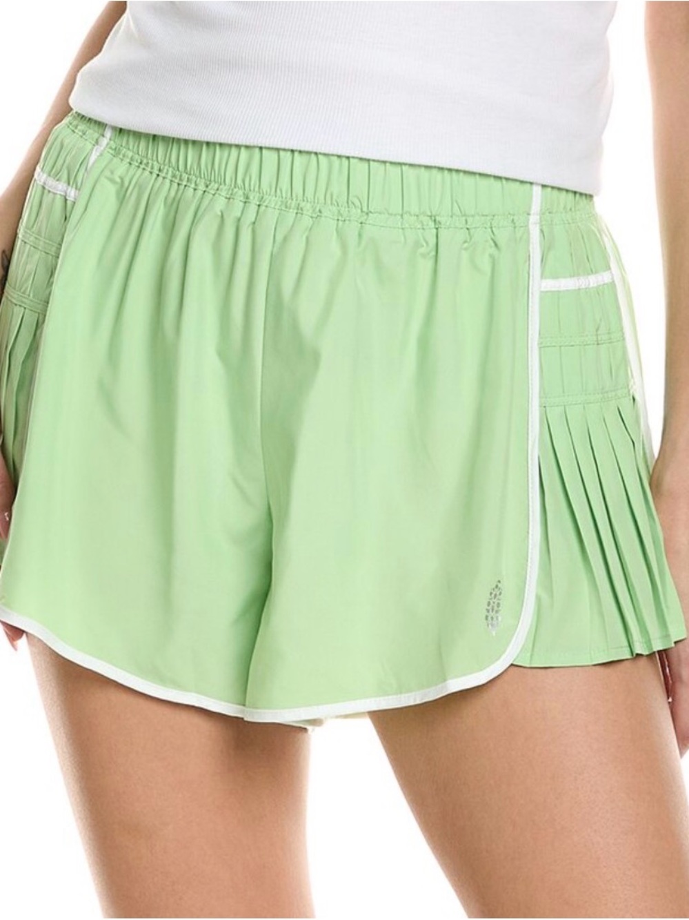 Free People Easy Tiger shorts in green